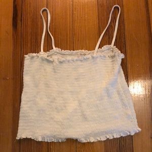 John Galt white tank top